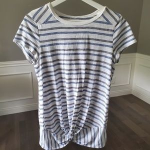 Striped Maternity Top